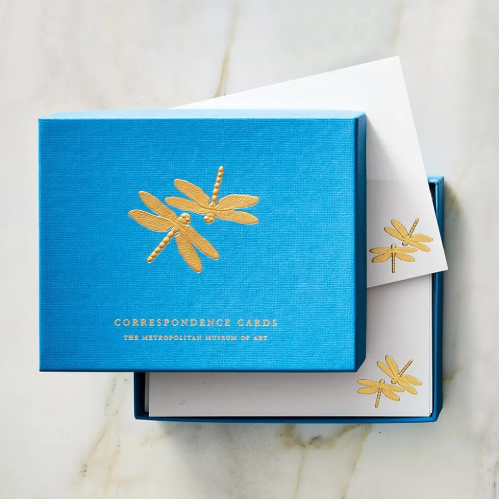 Notecards & Correspondence*The Met Store Louis C. Tiffany Dragonflies Correspondence Cards