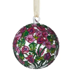 Ornaments*The Met Store Louis C. Tiffany Hollyhocks Cloisonné Ornament