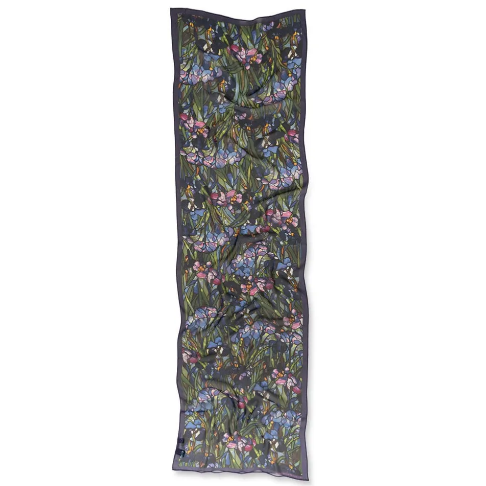 Scarves & Wraps*The Met Store Louis C. Tiffany Irises Oblong Silk Scarf