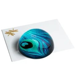 Office*The Met Store Louis C. Tiffany Peacock Feather Paperweight