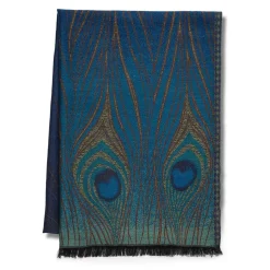 Scarves & Wraps*The Met Store Louis C. Tiffany Peacock Feather Wool-Blend Shawl