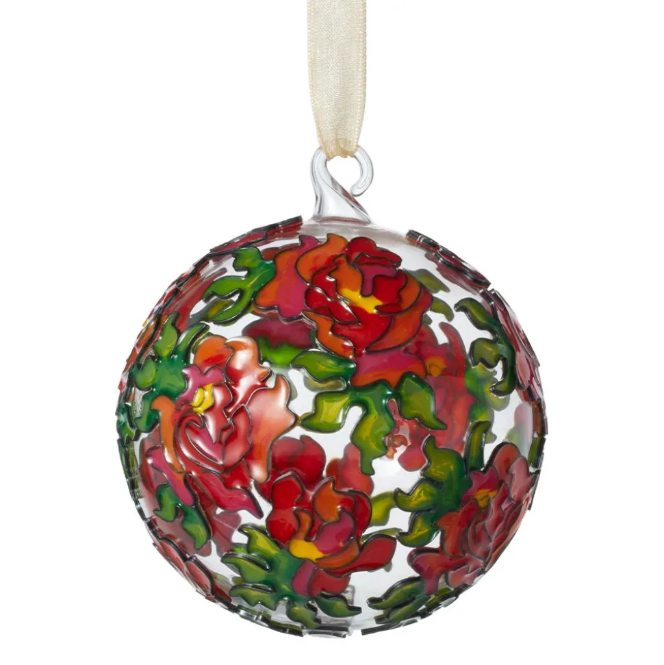 Ornaments*The Met Store Louis C. Tiffany Peonies Cloisonné Ornament