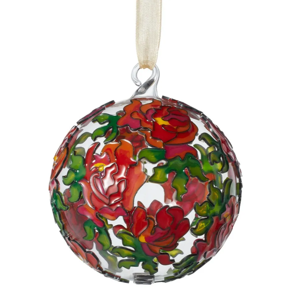 Ornaments*The Met Store Louis C. Tiffany Peonies Cloisonné Ornament