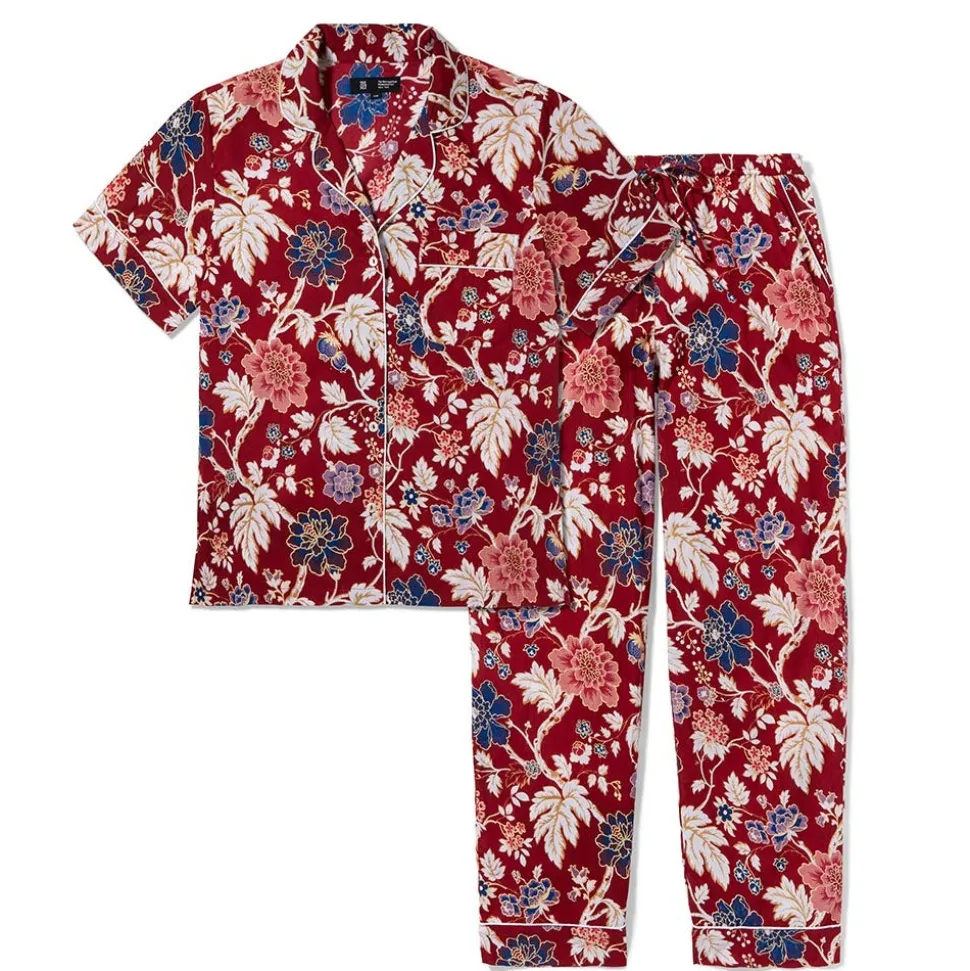 Clothing*The Met Store Lyon Floral Cotton Women's Pajamas