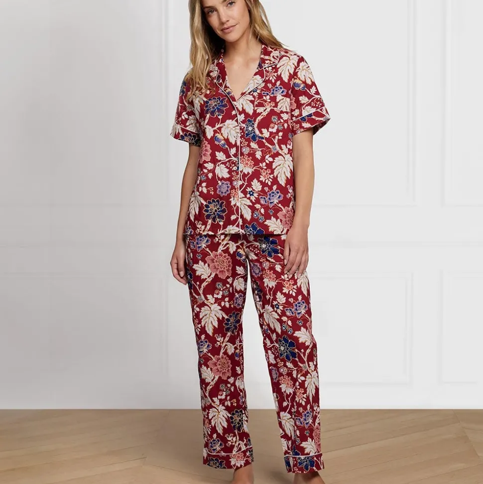 Clothing*The Met Store Lyon Floral Cotton Women's Pajamas