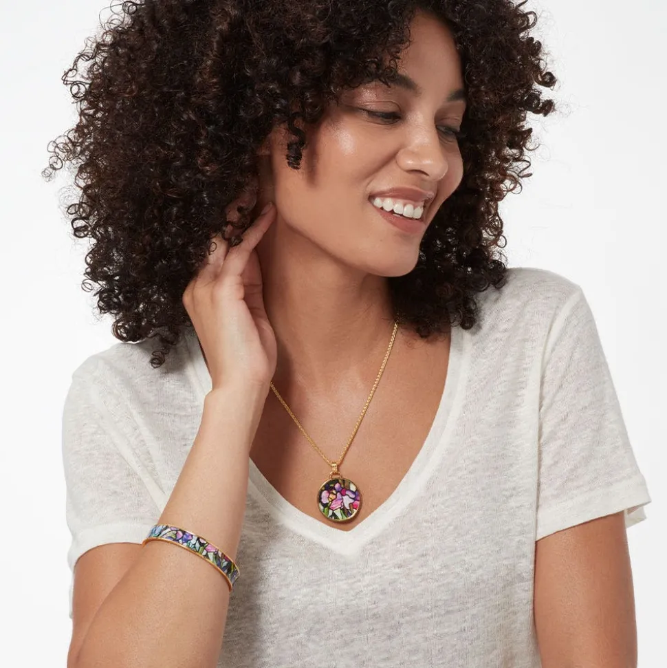 Bracelets*The Met Store Magnolias and Irises Enamel Bangle