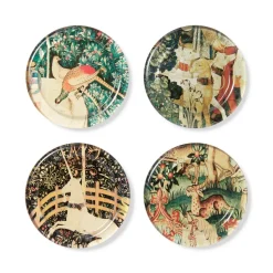 Tableware*The Met Store Medieval Creatures Glass Coasters