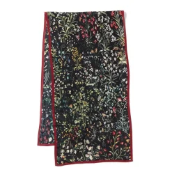Scarves & Wraps*The Met Store Medieval Millefleurs Oblong Silk Scarf