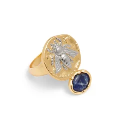 Rings*The Met Store Mediterranean Coin and Stone Ring
