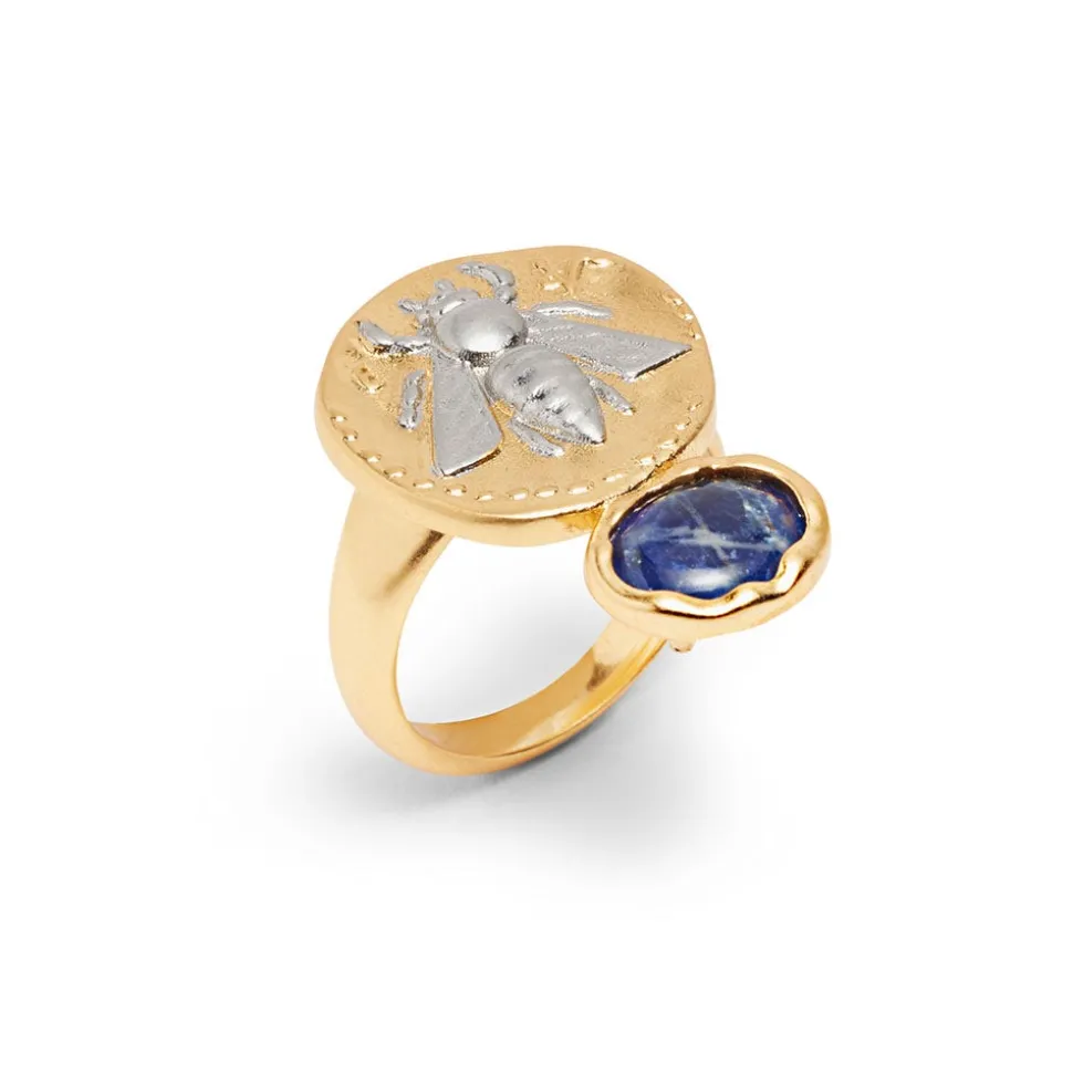 Rings*The Met Store Mediterranean Coin and Stone Ring