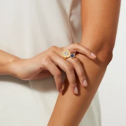 Rings*The Met Store Mediterranean Coin and Stone Ring