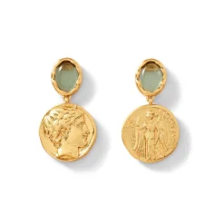Earrings*The Met Store Mediterranean Coin Drop Earrings