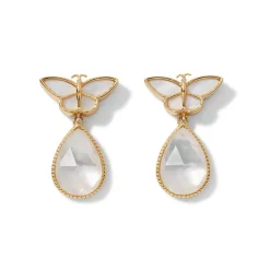 Earrings*The Met Store Meiji Butterfly Drop Earrings