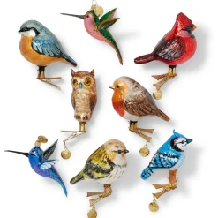 Ornaments*The Met Store Met Birds Handmade Glass Ornament Set