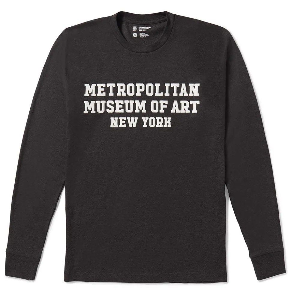 Clothing*The Met Store Met Campus Long-Sleeve Tee White