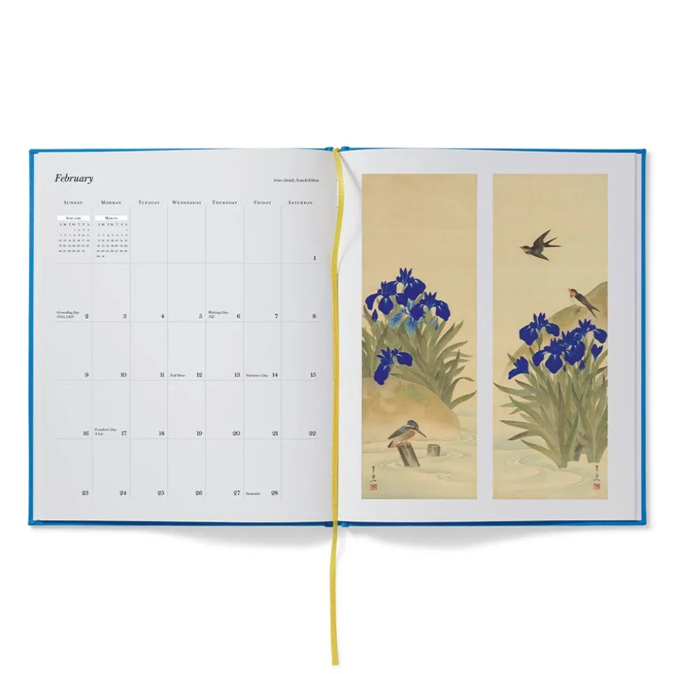 Calendars*The Met Store Met Irises Clothbound Monthly Calendar 2025