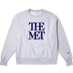 Clothing*The Met Store Met Logo Appliquéd Unisex Champion® Sweatshirt