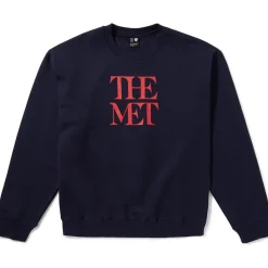 Clothing*The Met Store Met Logo Crew Neck Sweatshirt