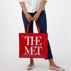 Bags*The Met Store Met Logo Vinyl Tote
