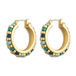 Earrings*The Met Store Middle Kingdom Cylindrical Bead Earrings
