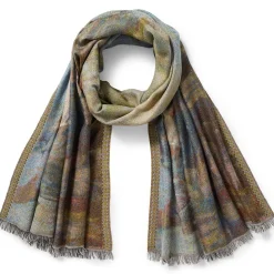Scarves & Wraps*The Met Store Monet Bridge and Water Lilies Shawl