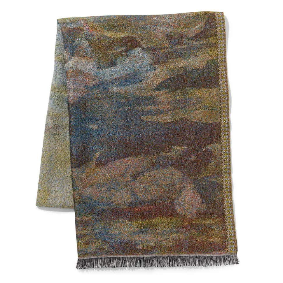 Scarves & Wraps*The Met Store Monet Bridge and Water Lilies Shawl