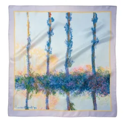 Scarves & Wraps*The Met Store Monet Four Trees Neckerchief
