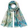 Scarves & Wraps*The Met Store Monet Garden at Argenteuil Oblong Silk Scarf
