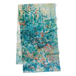 Scarves & Wraps*The Met Store Monet Garden at Argenteuil Oblong Silk Scarf