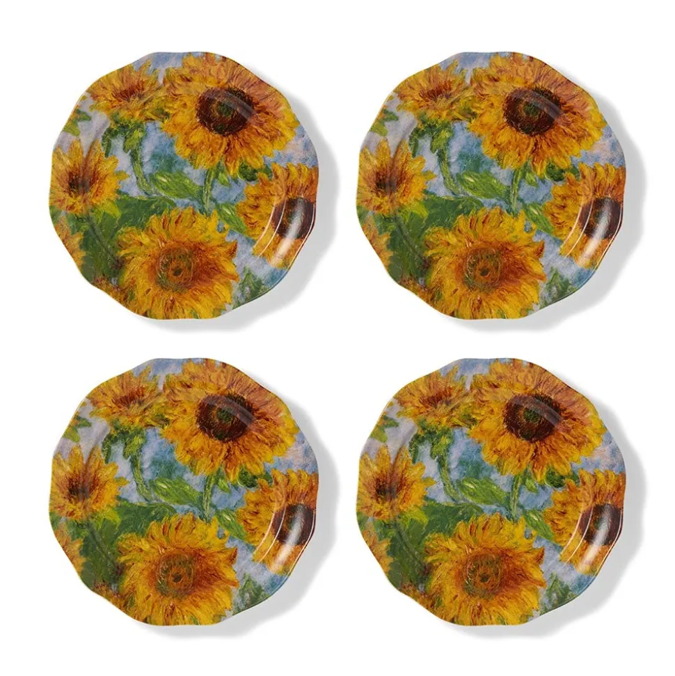 Tableware*The Met Store Monet Sunflowers Side Plate Set