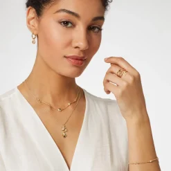 Earrings*The Met Store Moon and Star Hoop Earrings