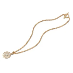 Necklaces*The Met Store Mother-of-Pearl Mosaic T-Bar Pendant Necklace