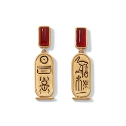 Earrings*The Met Store New Kingdom Gems Double-Drop Earrings