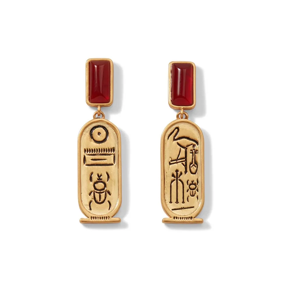 Earrings*The Met Store New Kingdom Gems Double-Drop Earrings