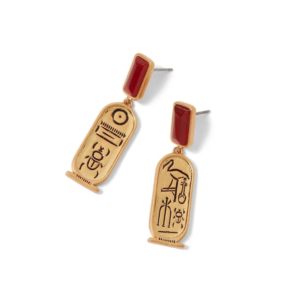 Earrings*The Met Store New Kingdom Gems Double-Drop Earrings