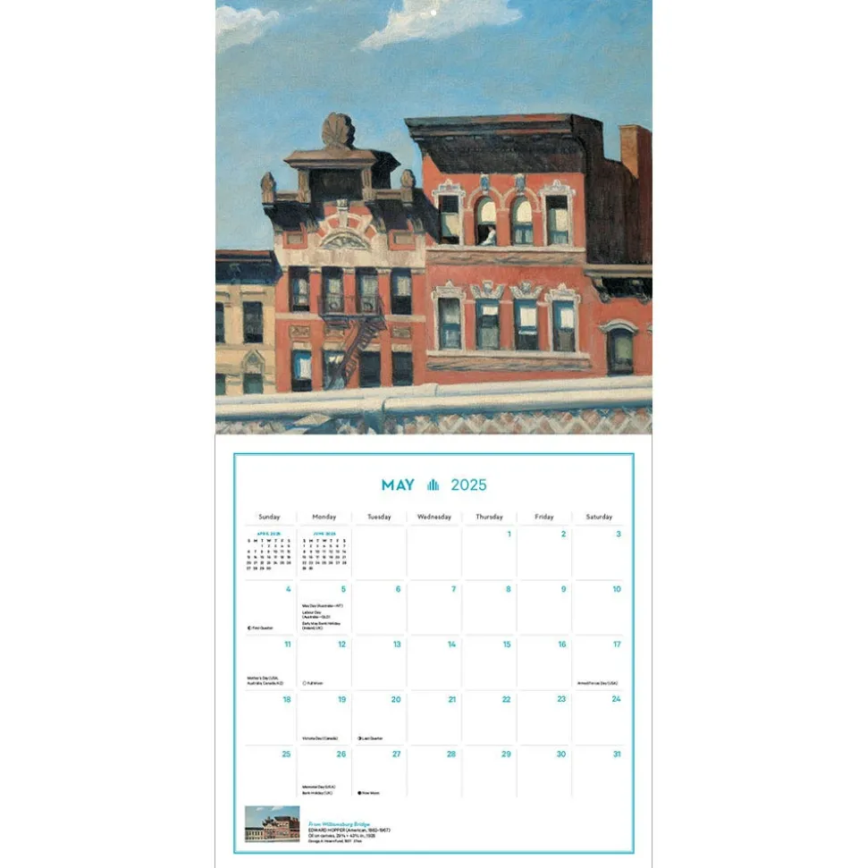 Calendars*The Met Store New York in Art Wall Calendar 2025