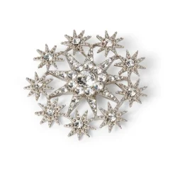 Pins & Brooches*The Met Store Ottoman Star Antiqued Silver Brooch
