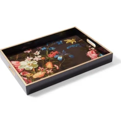 Tableware|Decorative Accents*The Met Store Peeters Bouquet of Flowers Lacquer Tray