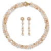 Jewelry Sets*The Met Store Philippine Pearl Double-Strand Necklace and Linear Drop Earrings Set