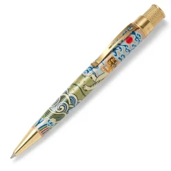 Office*The Met Store Retro 51 Chinese Tiger Rank Badge Rollerball Pen