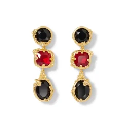 Earrings*The Met Store Rococo Motifs Drop Earrings