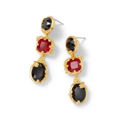 Earrings*The Met Store Rococo Motifs Drop Earrings