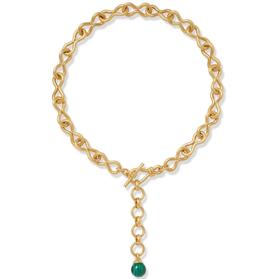 Necklaces*The Met Store Roman Malachite Statement Necklace
