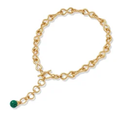 Necklaces*The Met Store Roman Malachite Statement Necklace