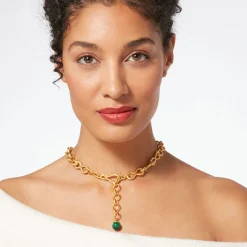 Necklaces*The Met Store Roman Malachite Statement Necklace