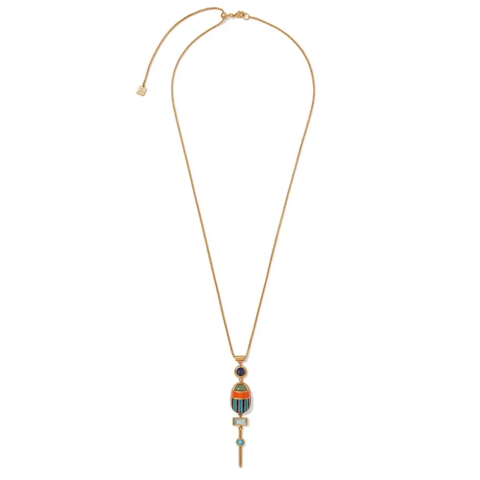 Necklaces*The Met Store Royal Scarab Lariat Necklace
