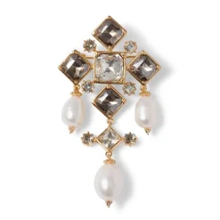 Pins & Brooches*The Met Store Royal Tudor Pearl Chandelier Brooch