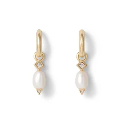 Earrings*The Met Store Royal Tudor Small Hoop Earrings with Pearls