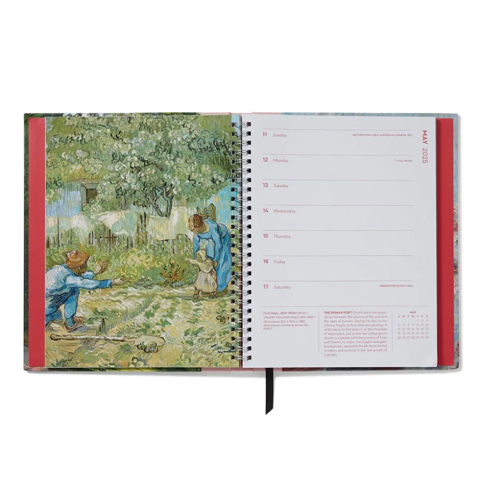 Calendars*The Met Store Seasons of Impressionism Deluxe Engagement Calendar 2025