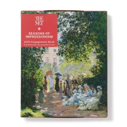 Calendars*The Met Store Seasons of Impressionism Spiral-Bound Engagement Calendar 2025